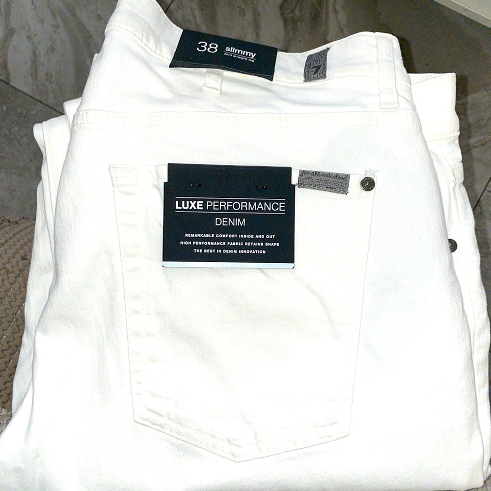 7 FOR ALL MANKIND LUXE PERFORMANCE SLIMMY BRAND NEW